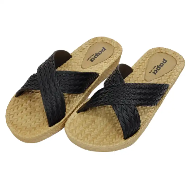 دمپایی زنانه پاپا مدل حصیری 01