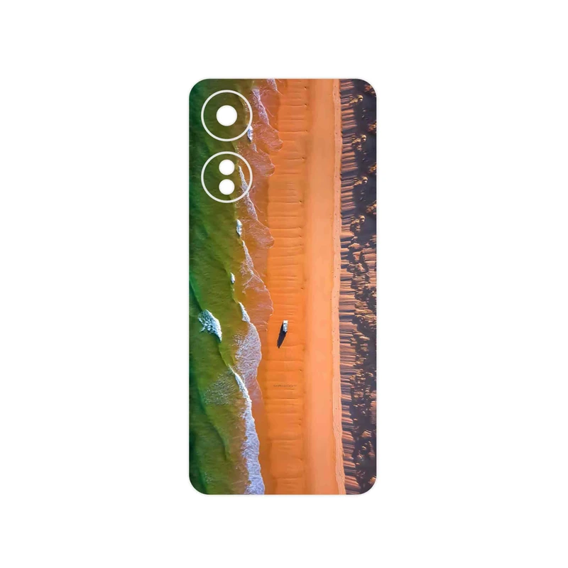 برچسب پوششی ماهوت مدل Beach and Green Sea مناسب برای گوشی موبایل آنر X5 Plus