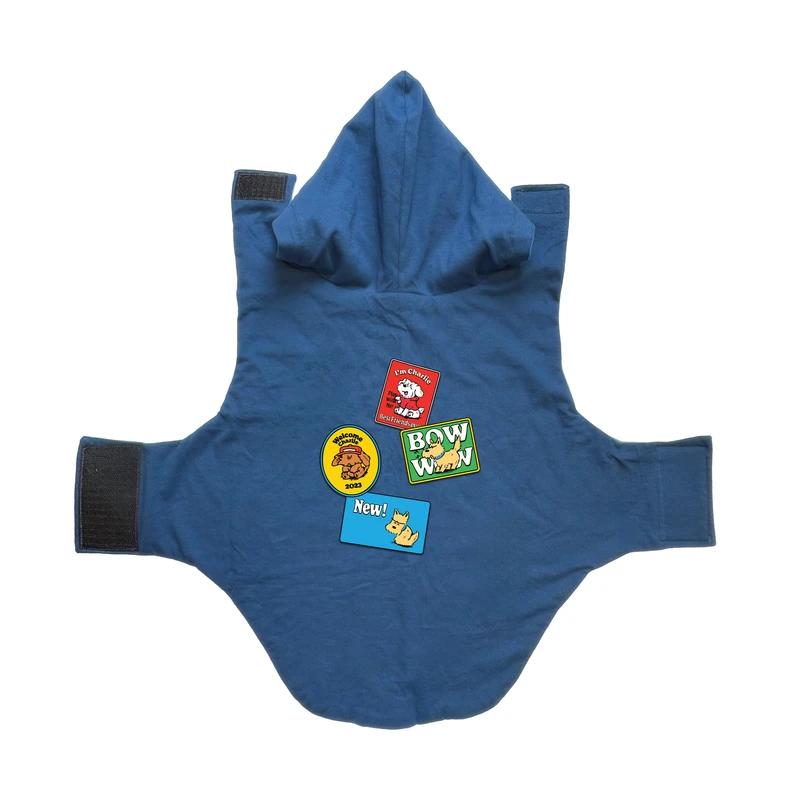 لباس سگ و گربه مدل هانا طرح چاپ دار استیکر 20 سایز XL