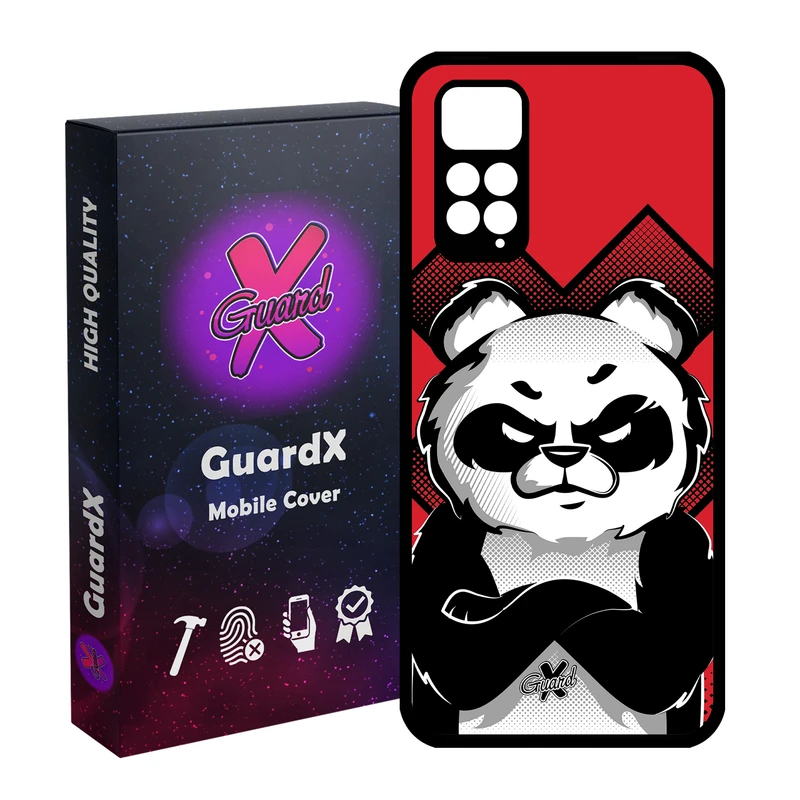 کاور گارد ایکس طرح Panda مدل Glass10301 مناسب برای گوشی موبایل شیائومی Redmi Note 11S/ Note 11 4G