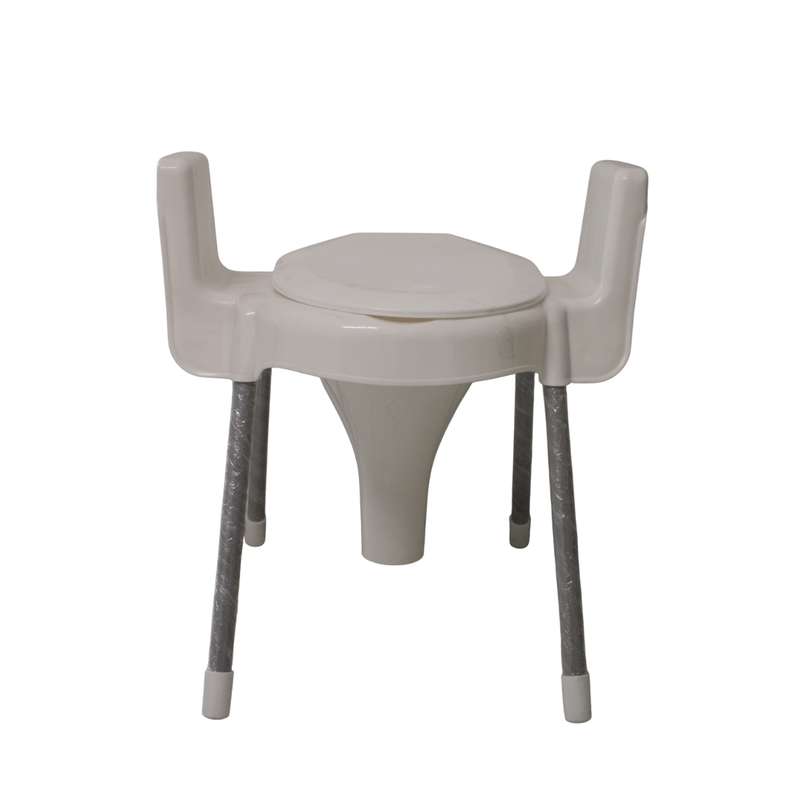 توالت فرنگی ناصر پلاستیک مدل دسته دار