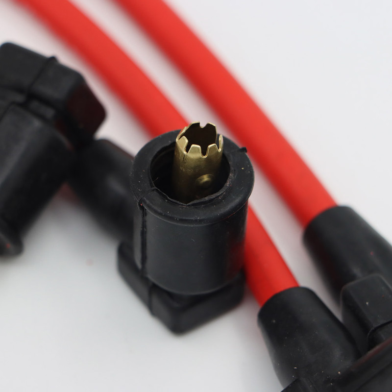 وایر شمع تقویتی پاسیکو مدل 8 میل سیلیکون دو سر برنج کد P2839 مناسب برای ساینا، کوییک، تیبا و تیبا 2 بسته 4 عددی