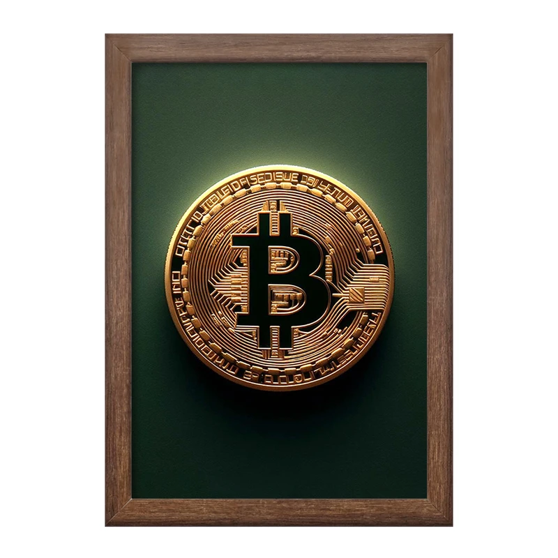 تابلو خندالو طرح بیت کوین (Bitcoin) کد F909