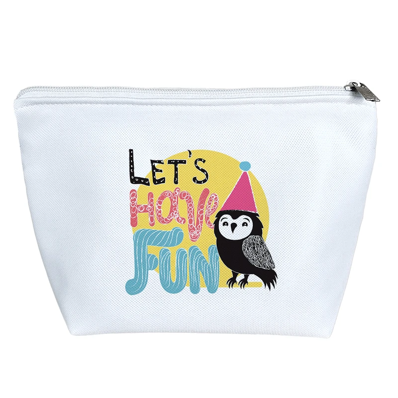 کیف لوازم آرایش دخترانه خندالو مدل جغد کد 1967