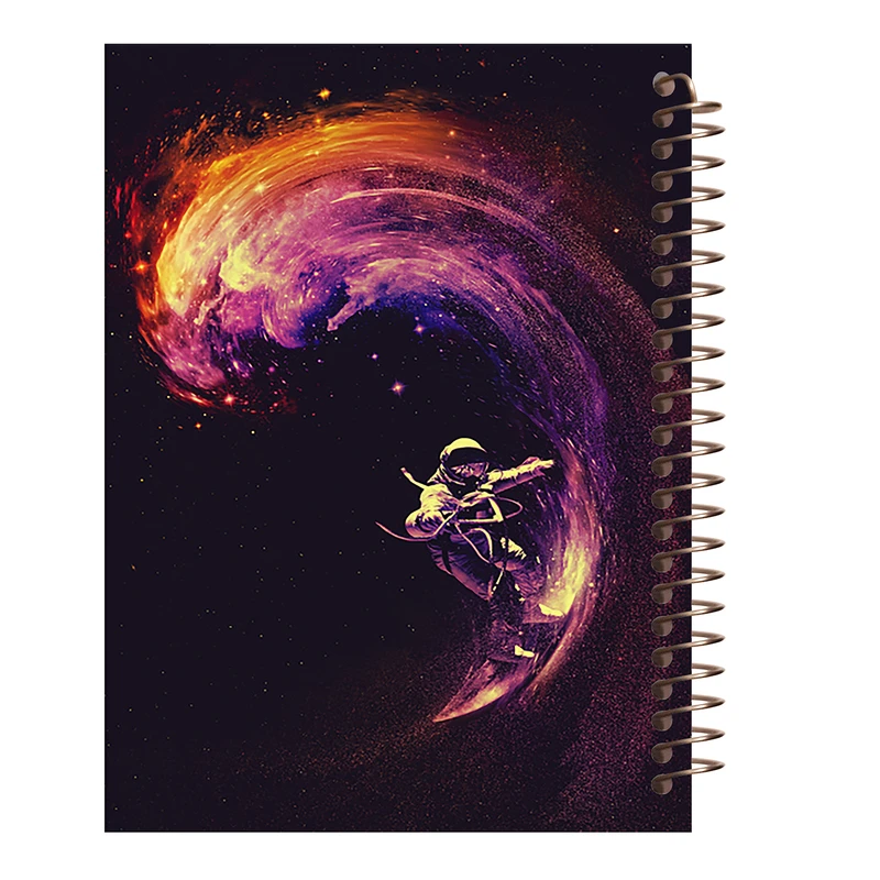 دفترچه یادداشت 60 برگ طرح فضانورد کد N144