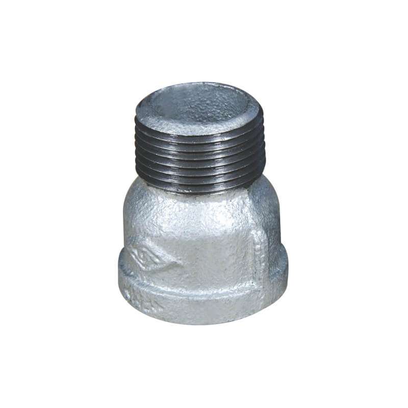 اتصال روپیچ توپیچ مدل گالوانیزه بلند کد 3/4 بسته 5 عددی