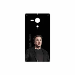 MAHOOT Elon Musk Cover Sticker for Sony Xperia SP