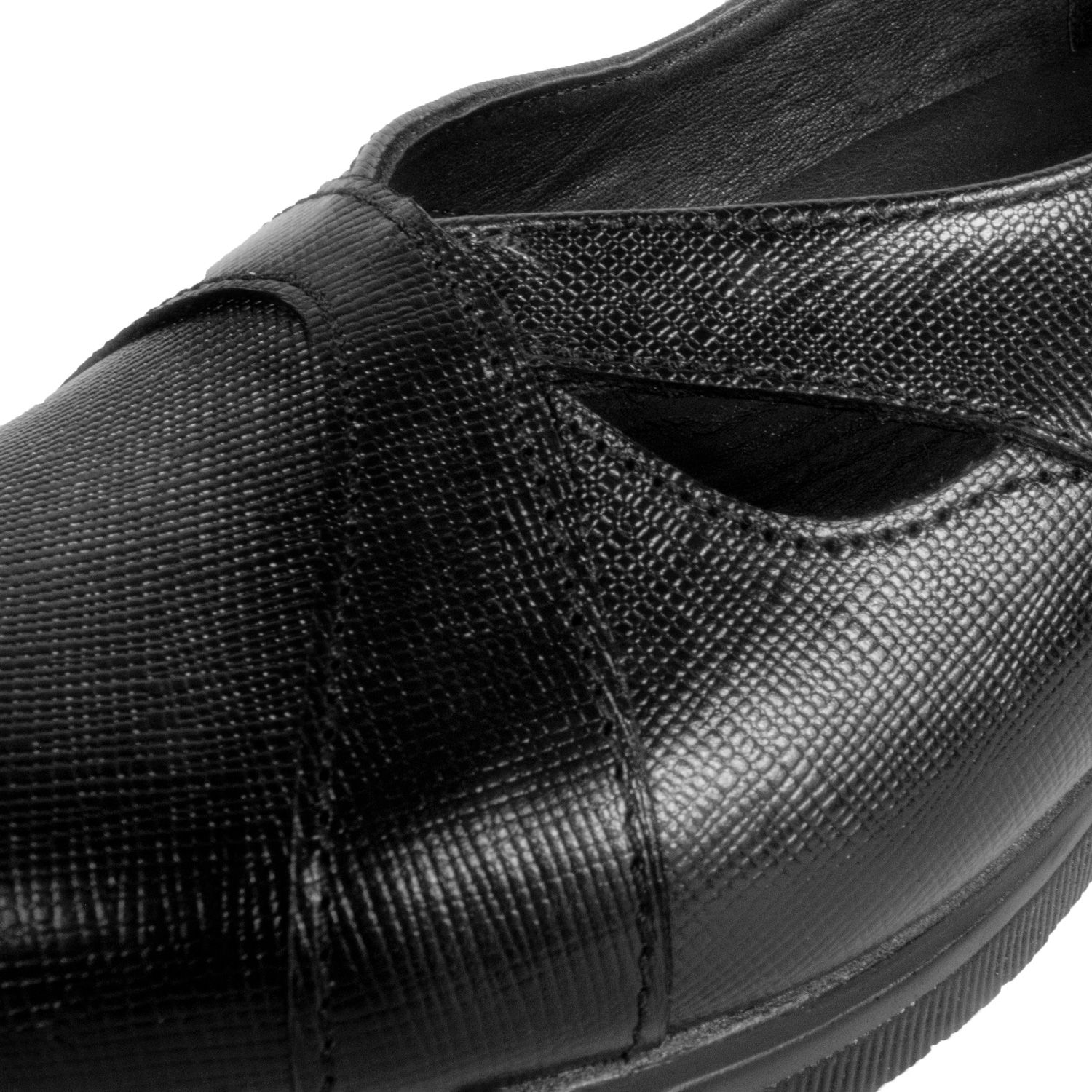 کفش زنانه چرم عطارد مدل چرم طبیعی کد SH214 - - 11