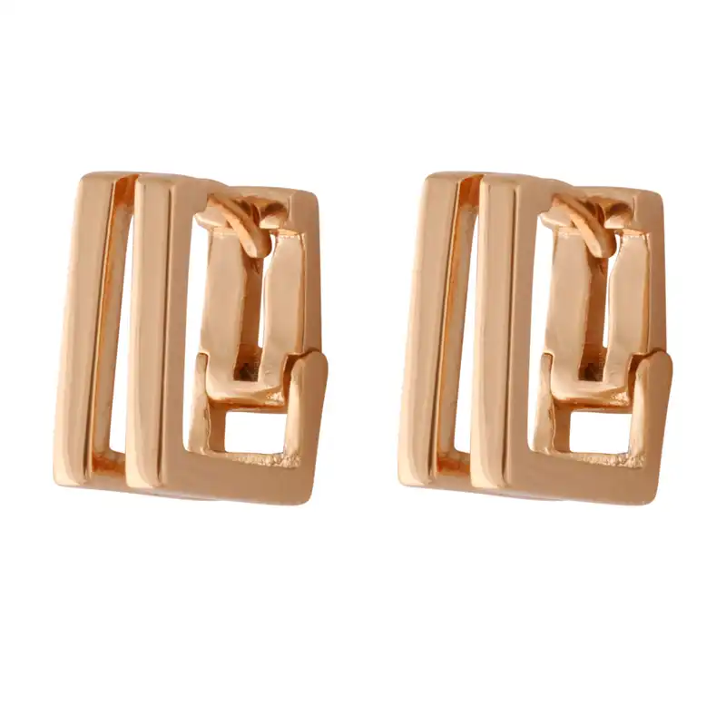 گوشواره زنانه ژوپینگ مدل مربع کد E3645