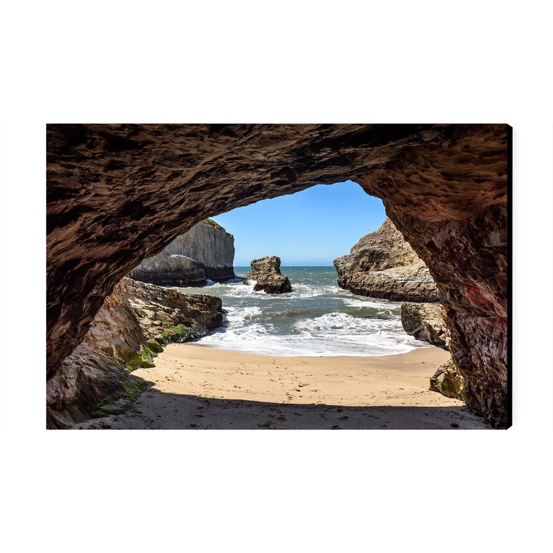 تابلو شاسی عرش مدل فانتزی منظره ساحل و دریا کد As4897