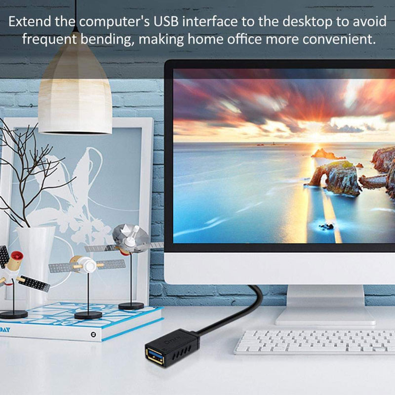 کابل افزایش طول USB3.0 دیتک مدل DT-CU0302 طول 0.5 متر
