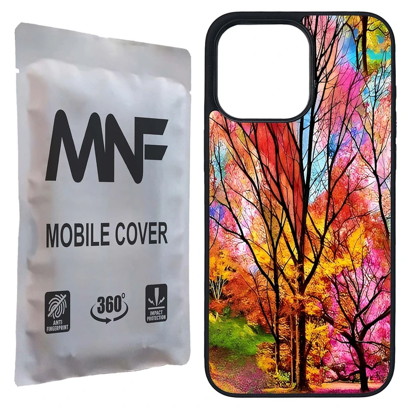 کاور ام ان اف طرح درخت فانتزی کد P-026 مناسب برای گوشی موبایل اپل iPhone 15 Pro Max    