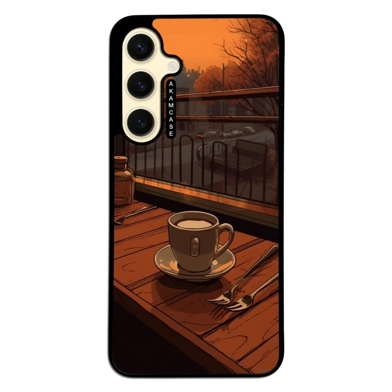 کاور آکام مدل AMC-WSGS24FE-COFFEE-11 مناسب برای گوشی موبایل سامسونگ Galaxy S24 FE