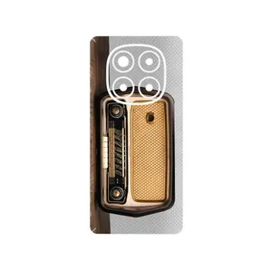 MAHOOT Radio Nostalgia Cover Sticker for Xiaomi Redmi Note 14 Pro 4G