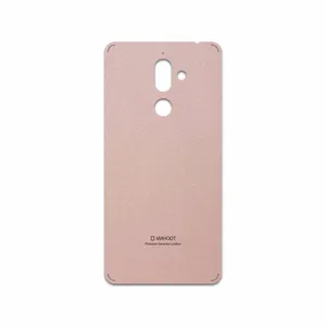 MAHOOT Rose Gold Leather Cover Sticker for Nokia 7 Plus