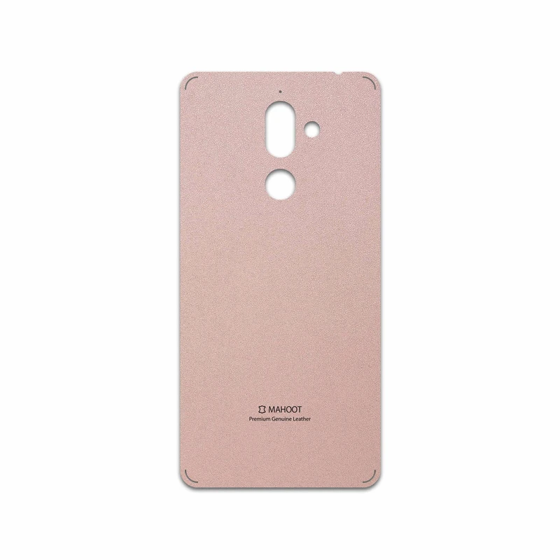 برچسب پوششی ماهوت مدل Rose Gold Leather مناسب برای گوشی موبایل نوکیا 7 Plus