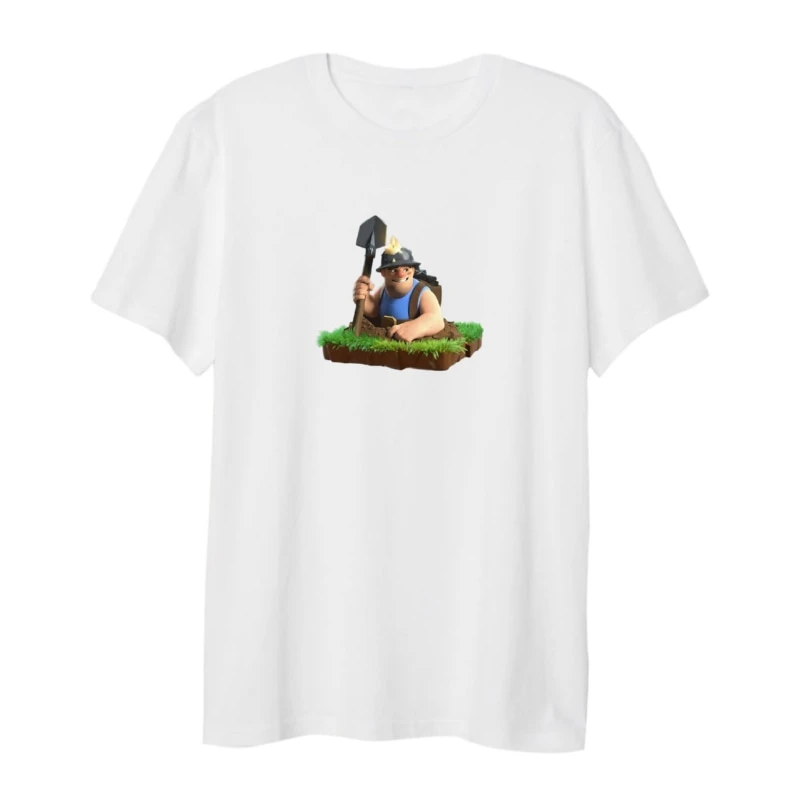 تی شرت لانگ زنانه مدل کلش رویال کد۹