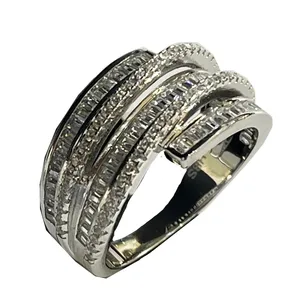 انگشتر نقره زنانه مدل 3بعدی 3-20