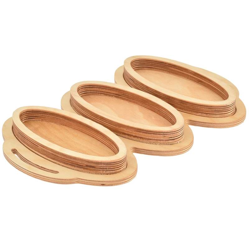 اردور خوری چوبی مدل بیضی کد NK11