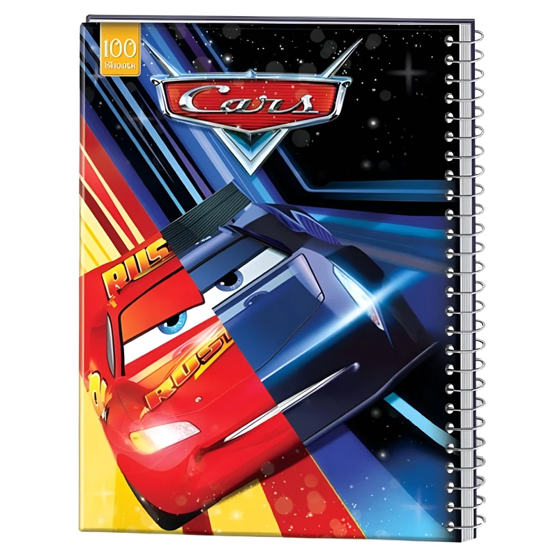 دفتر مشق 100 برگ مدل فانتزی طرح مک کوئین کد 102178