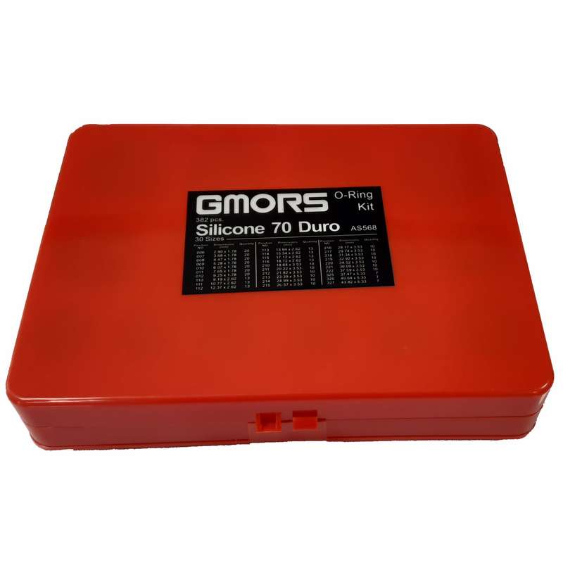 جعبه اورینگ جیمورس مدل slicone AS-568 مجموعه 382 عددی