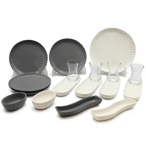 سرویس صبحانه‌خوری 17 پارچه 4 نفر آی سرام مدل 4020