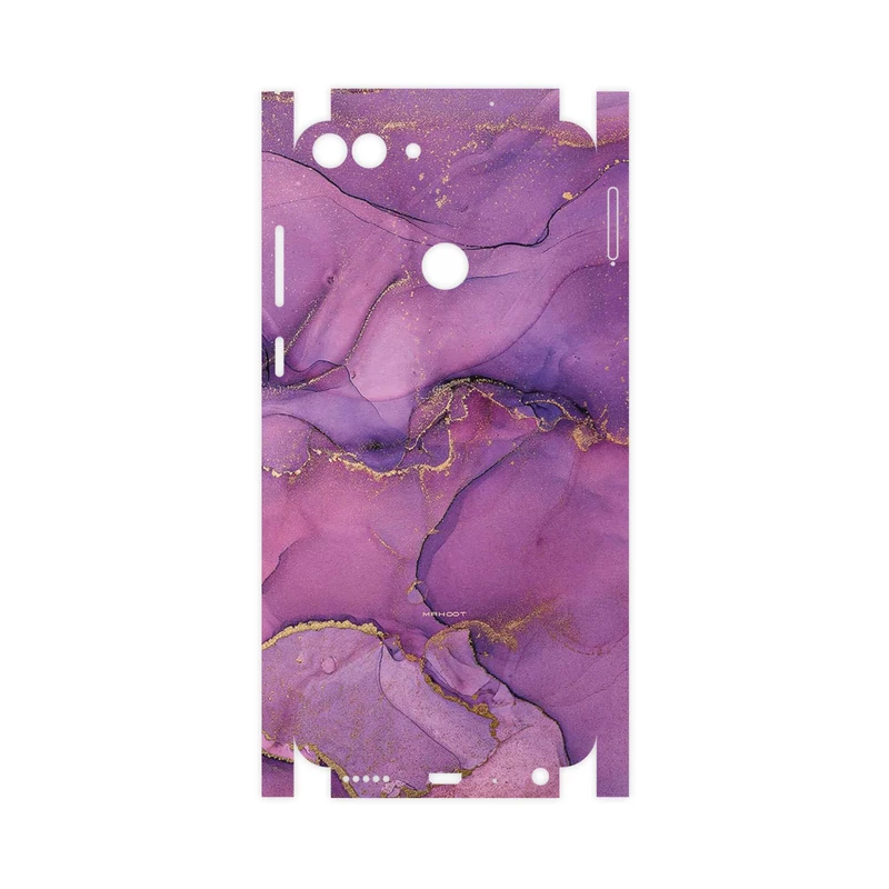 برچسب پوششی ماهوت مدل Purple Marble-FullSkin مناسب برای گوشی موبایل هوآوی P Smart