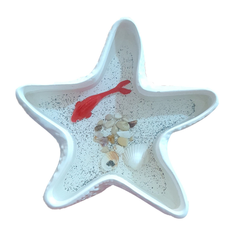 ظرف ماهی هفت سین مدل حوضچه طرح ستاره