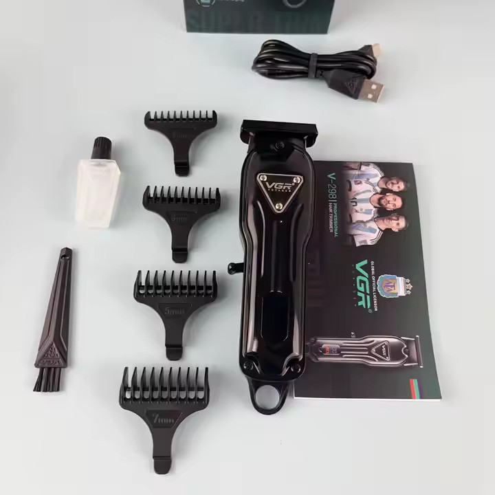 ماشین اصلاح موی سر و صورت شارژی وی جی ار مدل v-298