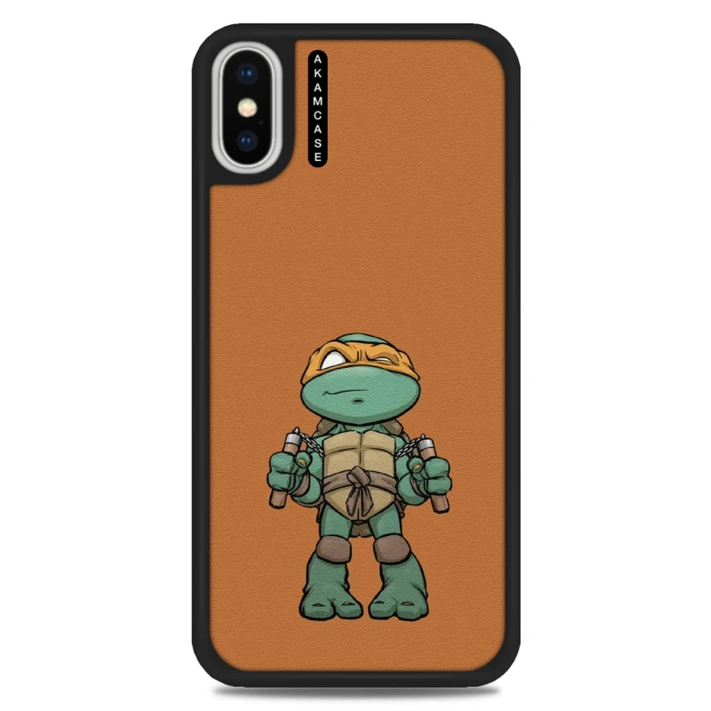 کاور آکام مدل AMC-WAX-NINJA TURTLES3 مناسب برای گوشی موبایل اپل iPhone X/Xs