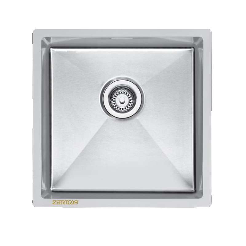 سینک ظرفشویی استیل زرتوس مدل 4040c توکار