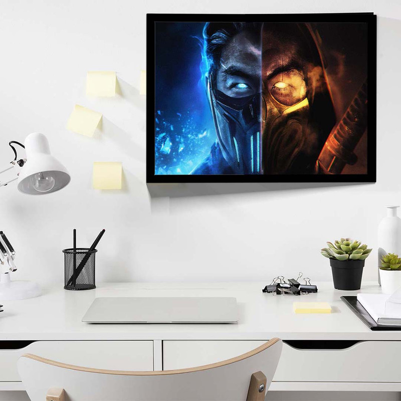 تابلو مدل mortal kombat کد F-14017