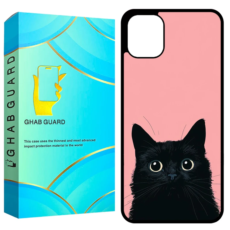  کاور قاب گارد طرح گربه مدل GCHP11 مناسب برای گوشی موبایل اپل iPhone 11