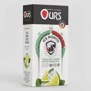 کاندوم اورز مدل Ice Mohito بسته 12 عددی