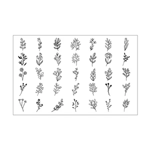 استیکر طراحی ناخن مدل bln4606