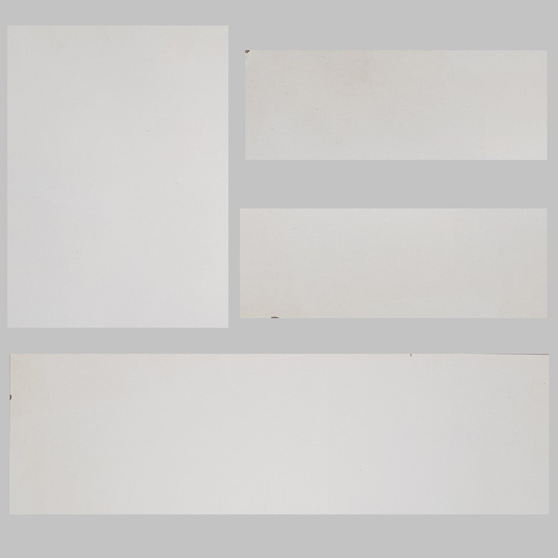 تخته چوب مدل MDF کد XX-07 بسته 4 عددی