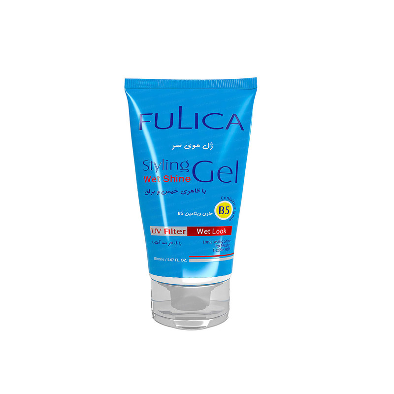 ژل مو فولیکا مدل Wet Shine مناسب انواع مو حجم 150 میلی لیتر بسته 2 عددی