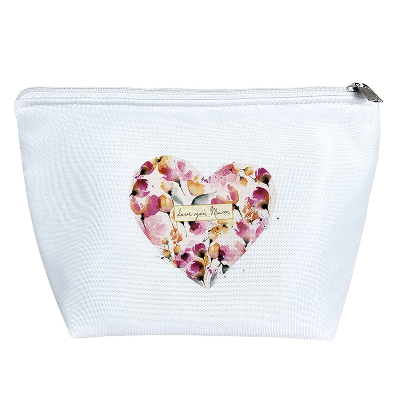 کیف لوازم آرایش دخترانه خندالو مدل Love You Mum کد H1167