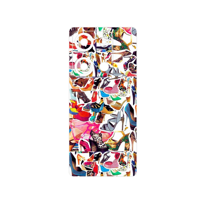 برچسب پوششی ماهوت مدل Collage of High heel Shoes مناسب برای گوشی موبایل شیائومی Redmi Note 14S