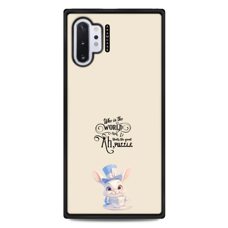 کاور آکام مدل AMC-WSGN10P-ANIMALS QOUTES-1 مناسب برای گوشی موبایل سامسونگ Galaxy Note 10 Plus