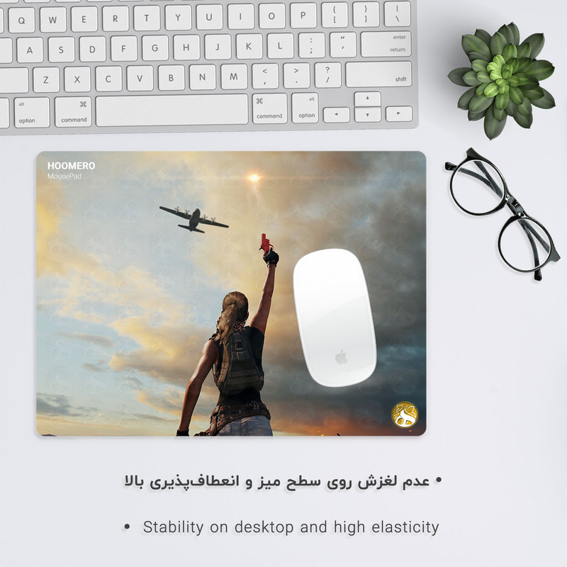 ماوس پد هومرو طرح پابجی مدل A1437 1