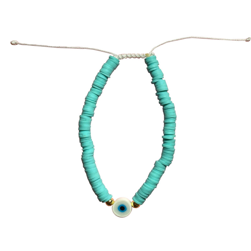دستبند زنانه مدل F Evil Eye
