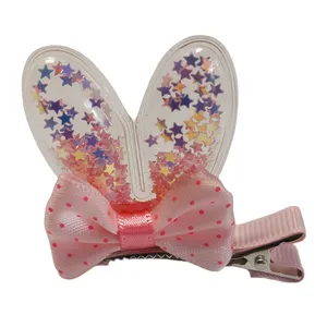 گیره مو دخترانه مدل خرگوشی کد 01