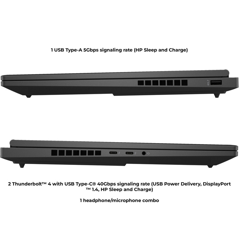 لپ تاپ 16.1 اینچی اچ‌ پی مدل Omen 16 Gaming 16-WF0083dx-i9 13900HX-32GB DDR5 5600MHz-1TB SSD-RTX4060-FHD-W - کاستوم شده