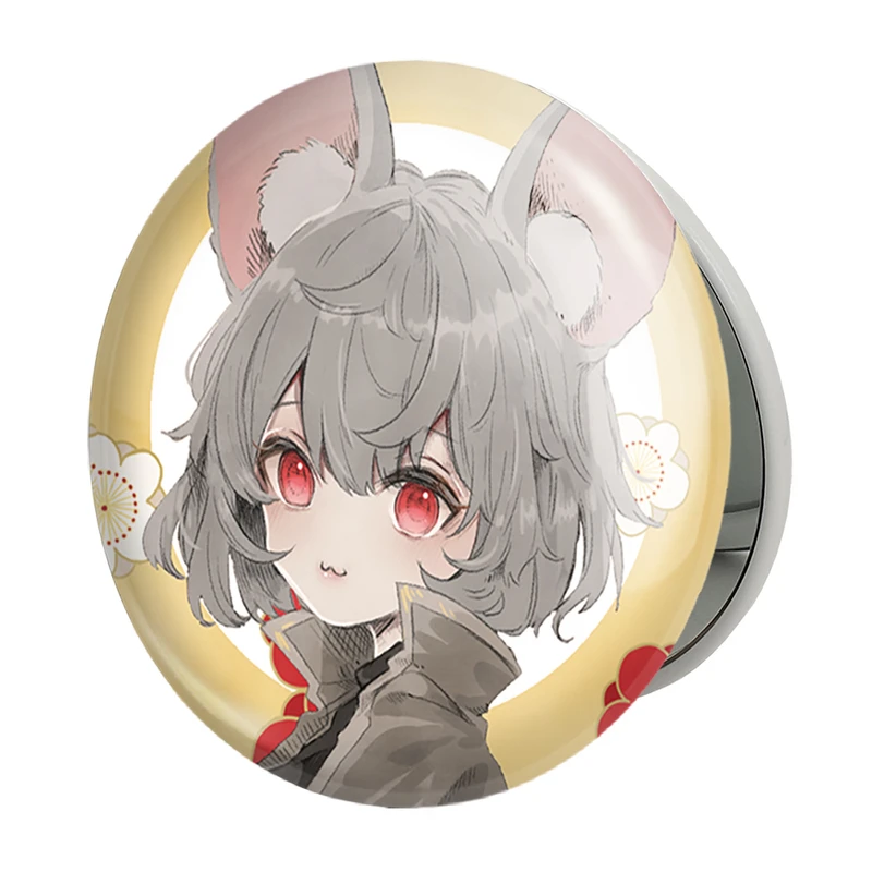 آینه جیبی خندالو طرح بازی توهو (Touhou) مدل تاشو کد 35793