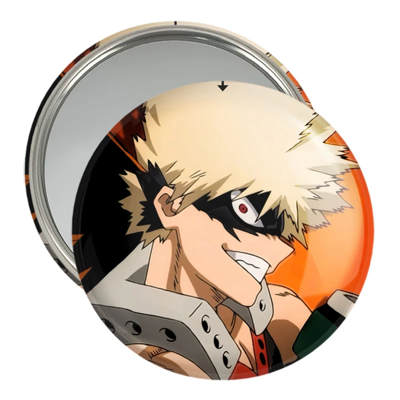 آینه جیبی خندالو مدل انیمه آکادمی قهرمان من  کد 11586