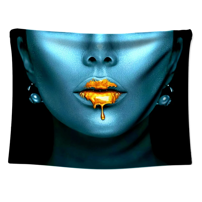   پوستر پارچه ای مدل بک دراپ دخترانه کد 1755