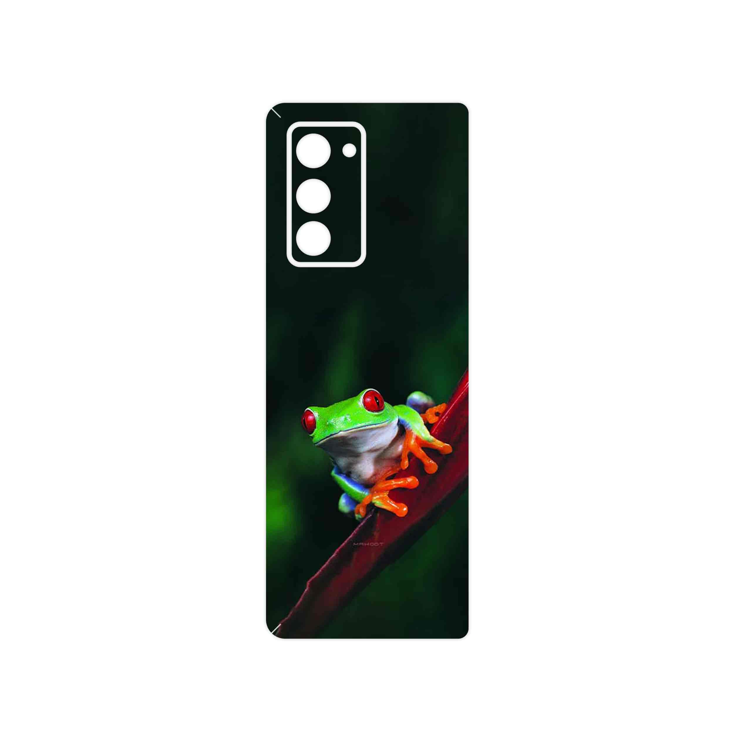 برچسب پوششی ماهوت مدل Frog مناسب برای گوشی موبایل سامسونگ Galaxy Z FOLD 2