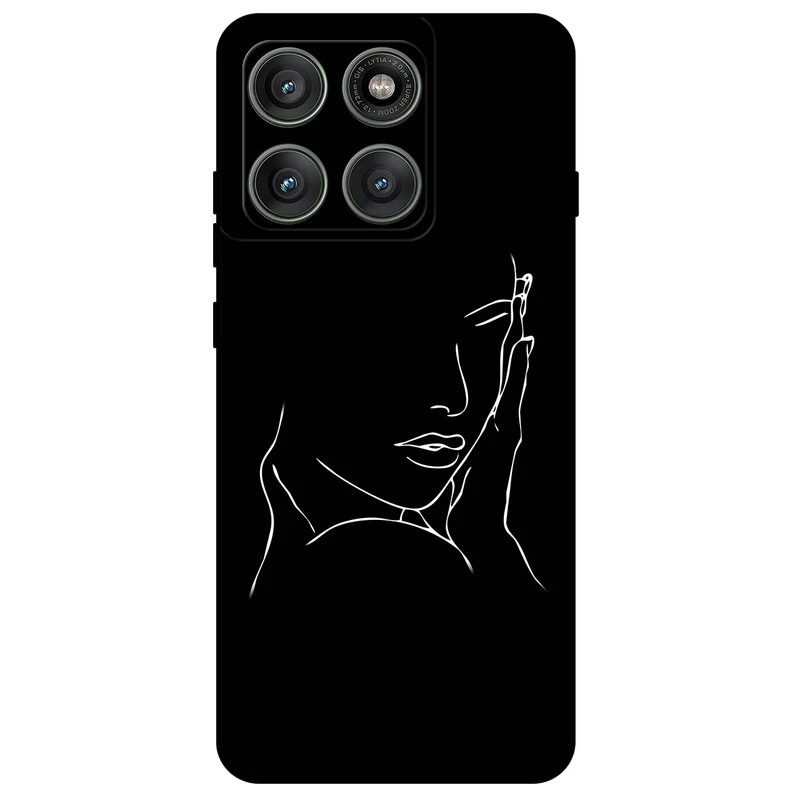 کاور مگافون طرح دخترانه مدل 8153 مناسب برای گوشی موبایل موتورولا Moto Edge 60 Pro