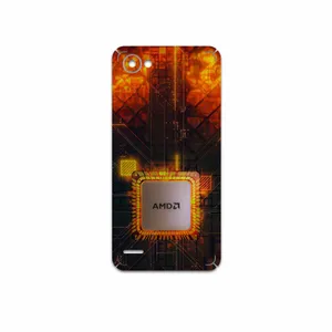 MAHOOT AMD Brand Cover Sticker for LG Q6